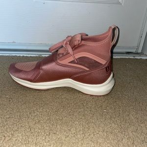 Pink puma shoes